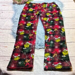 The Grinch Fleece Grinch Max Graphic Pajama Pants sz L